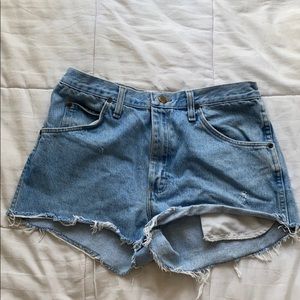 Wrangler jean shorts